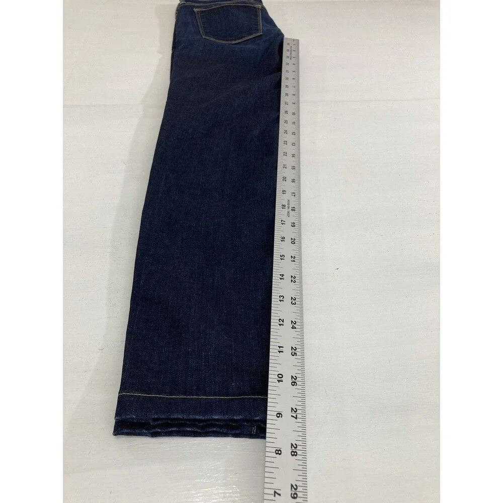 Vince Dylan Skinny Jeans Womens 25 Blue Low Rise Stretch Denim DV195-2096 USA